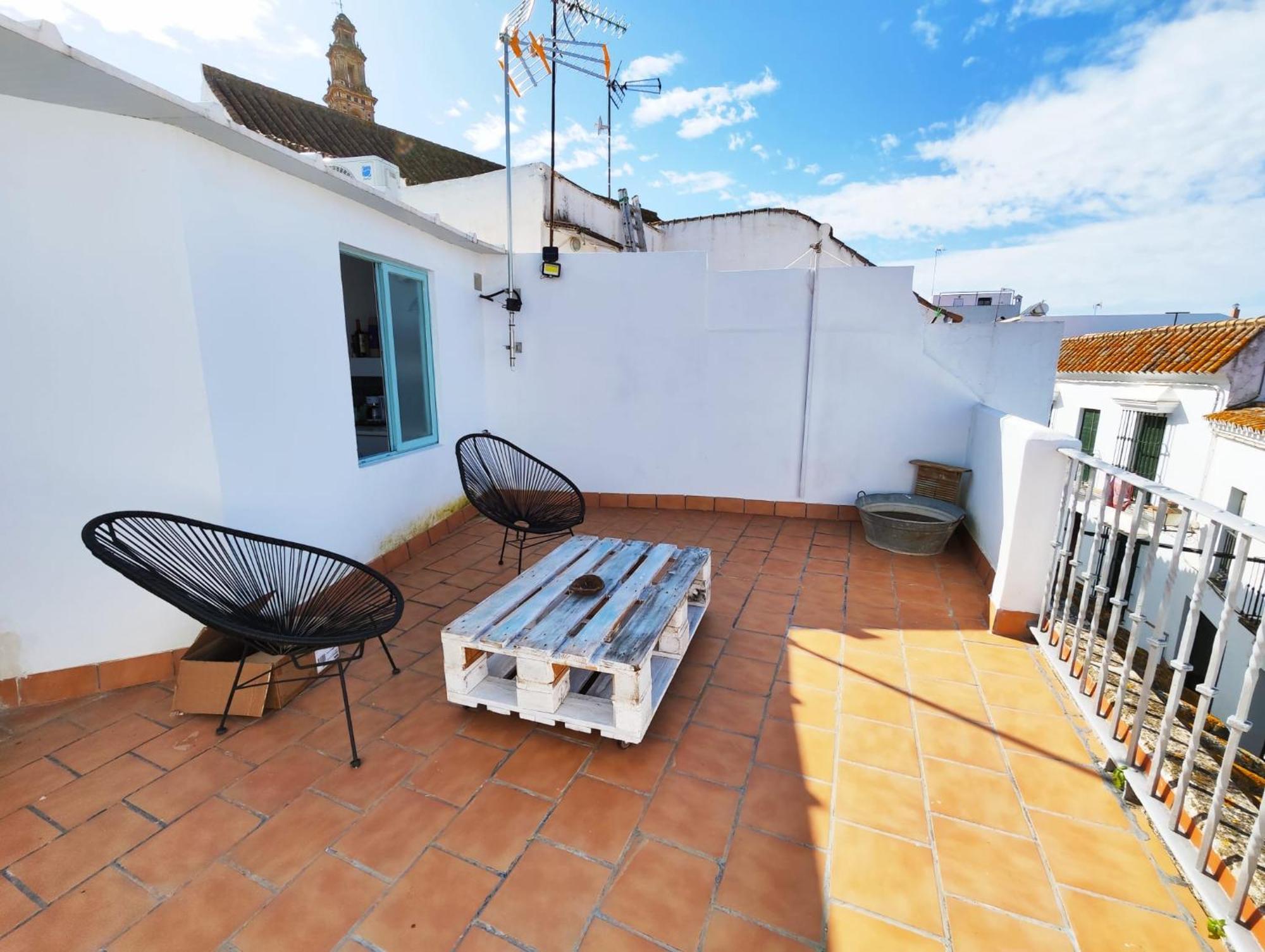 Apartamento Puerta De Cordoba 卡莫纳 外观 照片